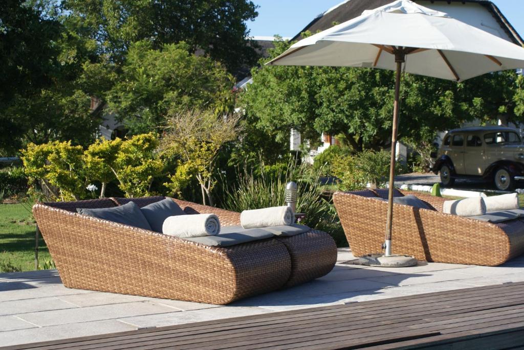 Wedgeview Country House & Spa Stellenbosch Exteriör bild